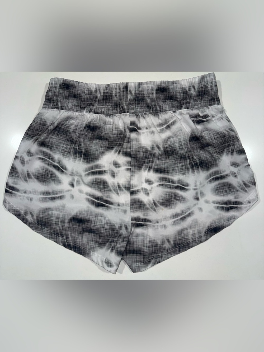 DSG Black & White Tie-Dye Athletic Shorts